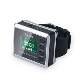 저수준 능률적인 레이저 치료 장치 빨간 밝은 파란색 가벼운 손목 시계